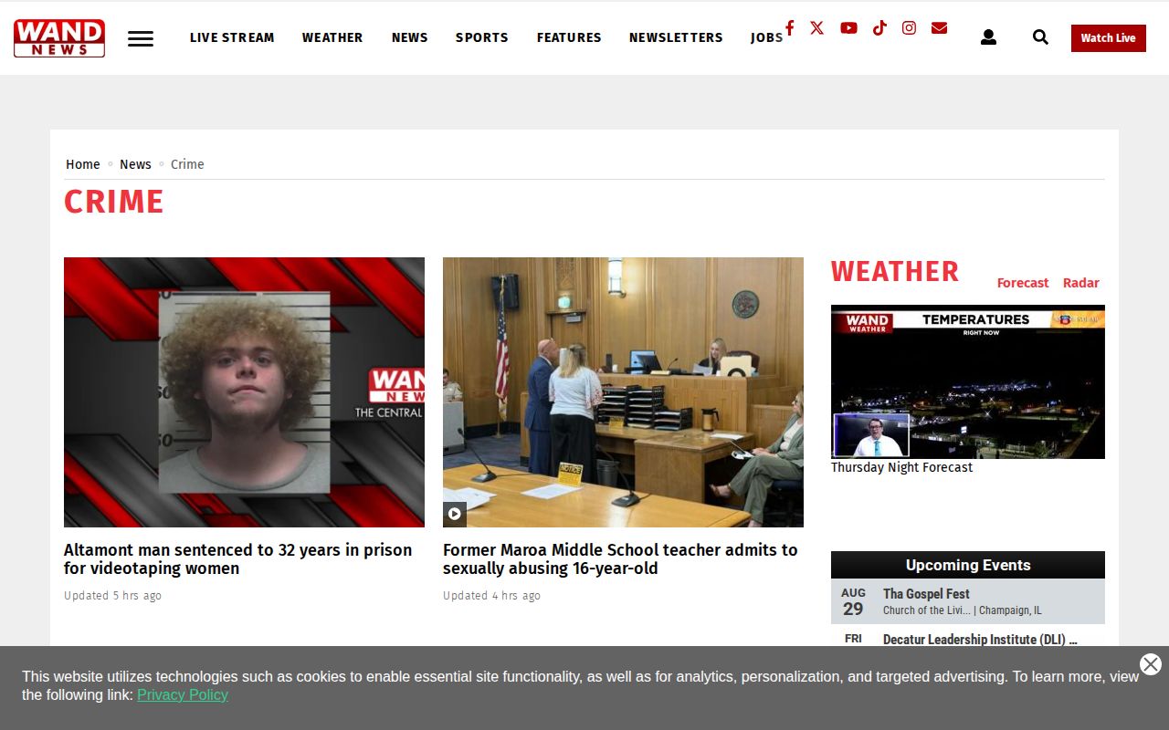 Shelby County Sheriff press page used to check public wanted notices